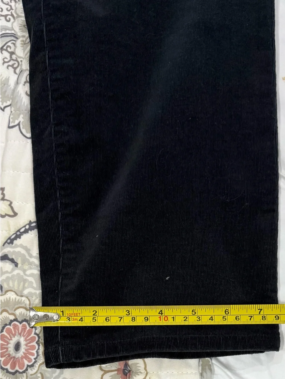 J Jill Black Women's pull up corduroy’s